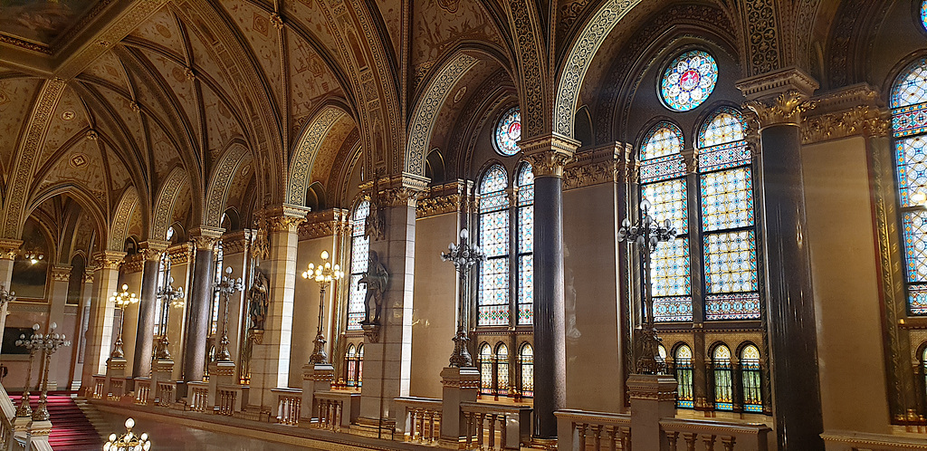 Inside Parliament Building, Budapest