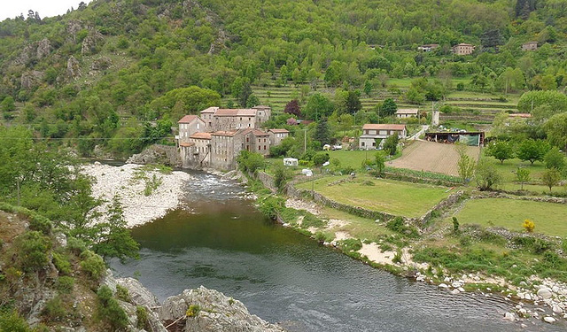 L'Erieux, rivière de l'Ardèche