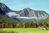 Herbstnebel in den Bergen