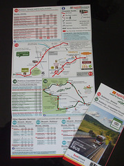 Spirit Buses timetable (DSCF4015)