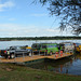 Uganda, Ferry across the Victoria Nile River