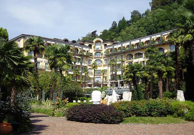 Nicht meine Preislage, aber schön anzusehen das Grand Hotel Villa Castagnola in Lugano