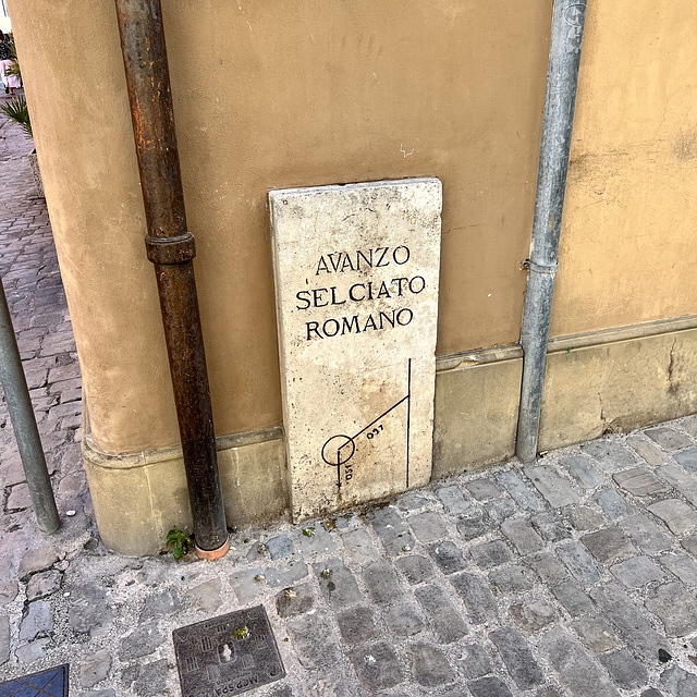 Fano 2023 – Avanzo selciato Romano