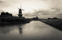 The windmill "De Hoop" in Gorinchem