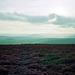 Loose Hill and Mam Tor from Derwent Edge in late October afternoon (Scan from 1989)