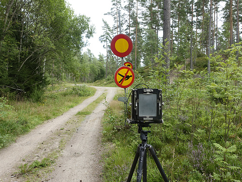 Kamera aufgebaut