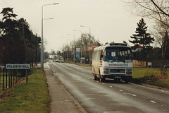 Wessex of Bristol 295 (SND 295X) leaving Mildenhall – 28 Feb 1988 (61-18A)