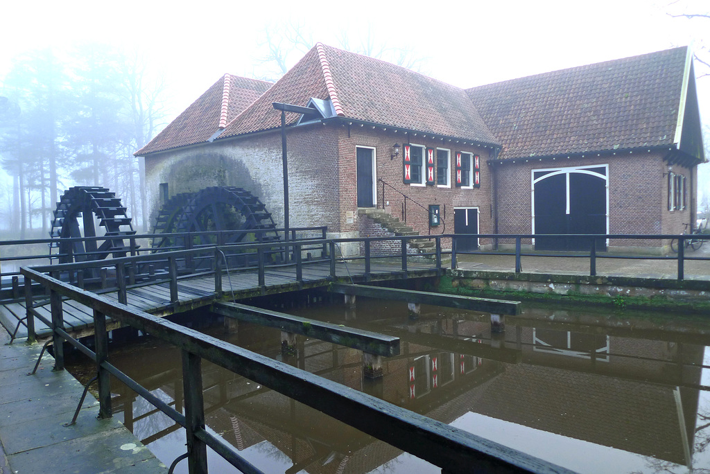 Nederland - Denekamp, Watermolen Singraven