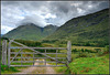 Cloud capped Beinn Ceitlein, Glen Etive