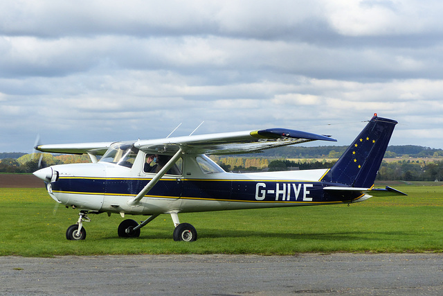 G-HIVE at Sibson - 13 October 2020