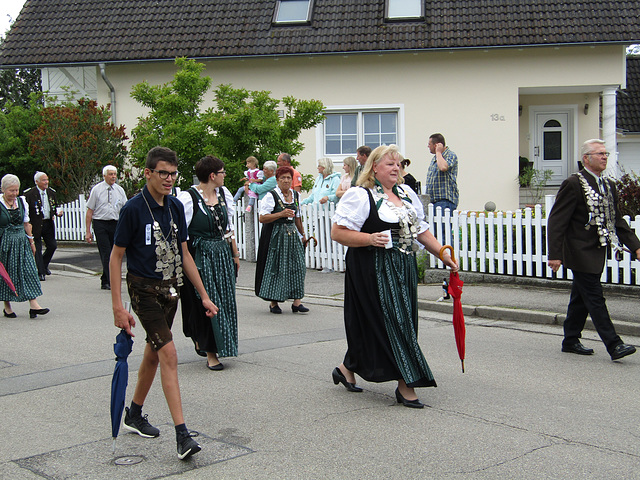 Festzug BV Philadelphia Meßnerskreith