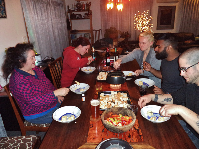 fondue dinner