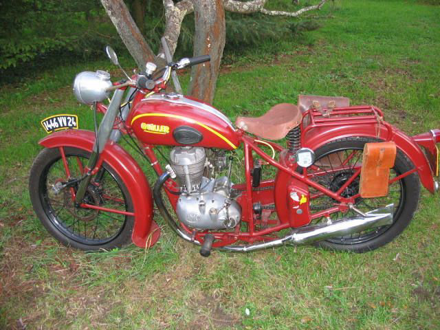 Guiller 125 à moteur AMC (vers 1945)