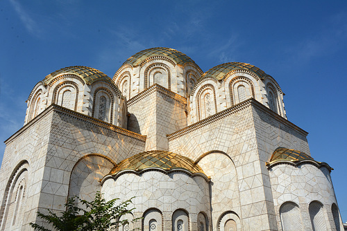 North Macedonia, Skopje, Orthodox Church Konstantin and Elena under Construction