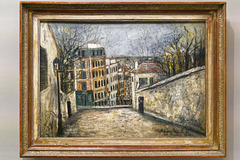 "Rue du Mont-Cenis" (Maurice Utrillo - 1914)