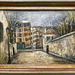 "Rue du Mont-Cenis" (Maurice Utrillo - 1914)