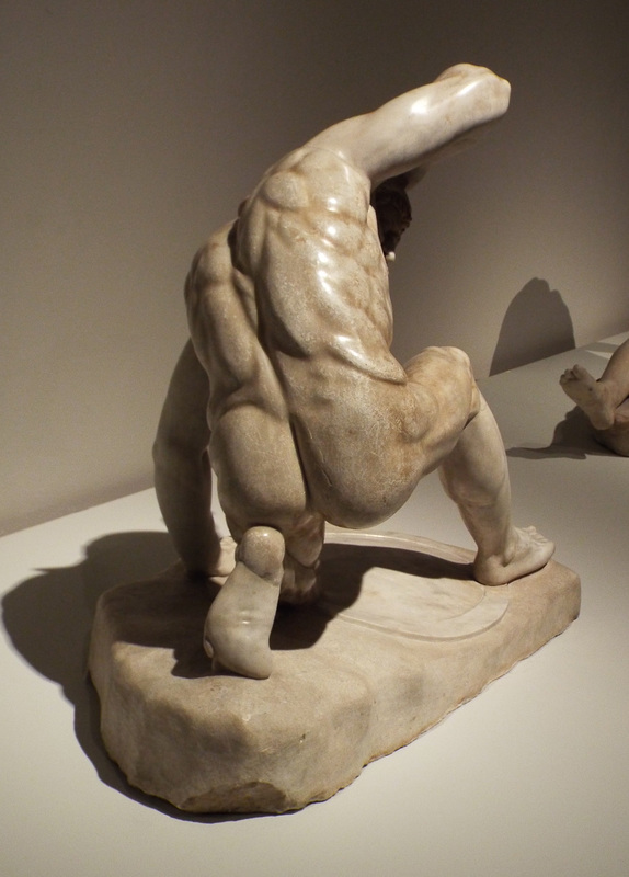 Marble Kneeling Persian in the Metropolitan Museum of Art, July 2016