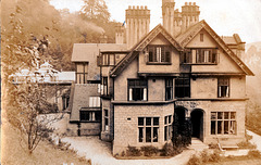 Woodbank (latterly Cromford Court), Matlock Bath, Derbyshire