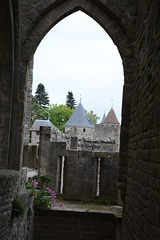 On the Walls of the Castle of Carcassonne