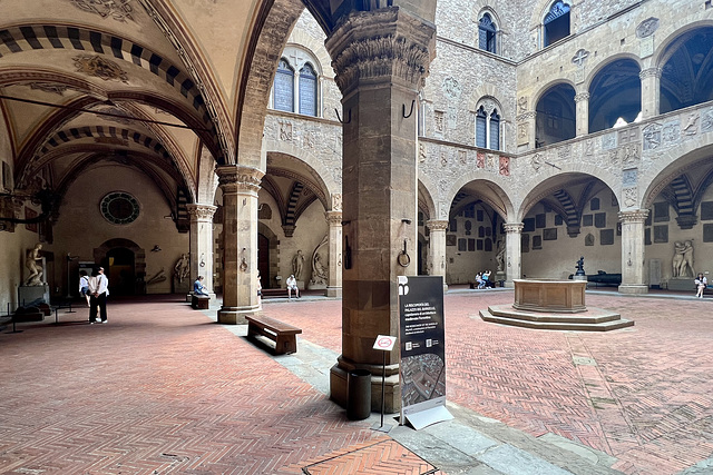 Florence 2023 – Museo nazionale del Bargello – Courtyard
