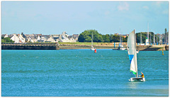 un bon temps pour la voile,