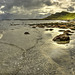 Sunshine and showers, Staffin Bay, Trotternish, Isle of Skye
