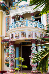 Cao-Đai-Tempel in Mỹ Tho (© Buelipix)