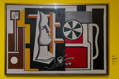 "Nature morte au masque de plâtre" (Fernand Léger - 1927)