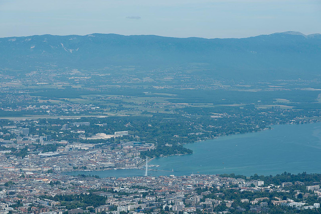 Genève vue du ciel ...