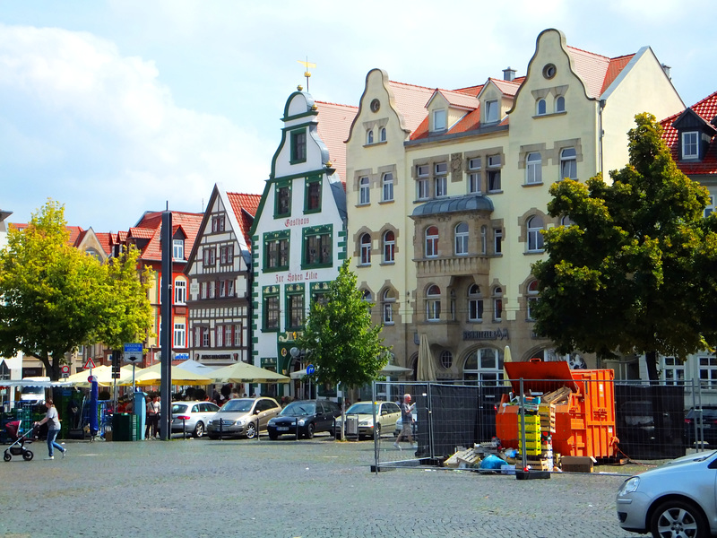 Wunderschöne Häuser am Domplaz. ©UdoSm