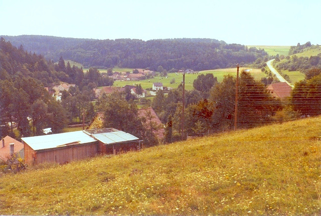 Die Strasse nach Berching