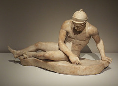 Marble Dying Gaul in the Metropolitan Museum of Art, July 2016