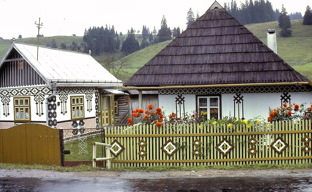 Nord de la Roumanie. Août 1979. (Diapositive scannée)