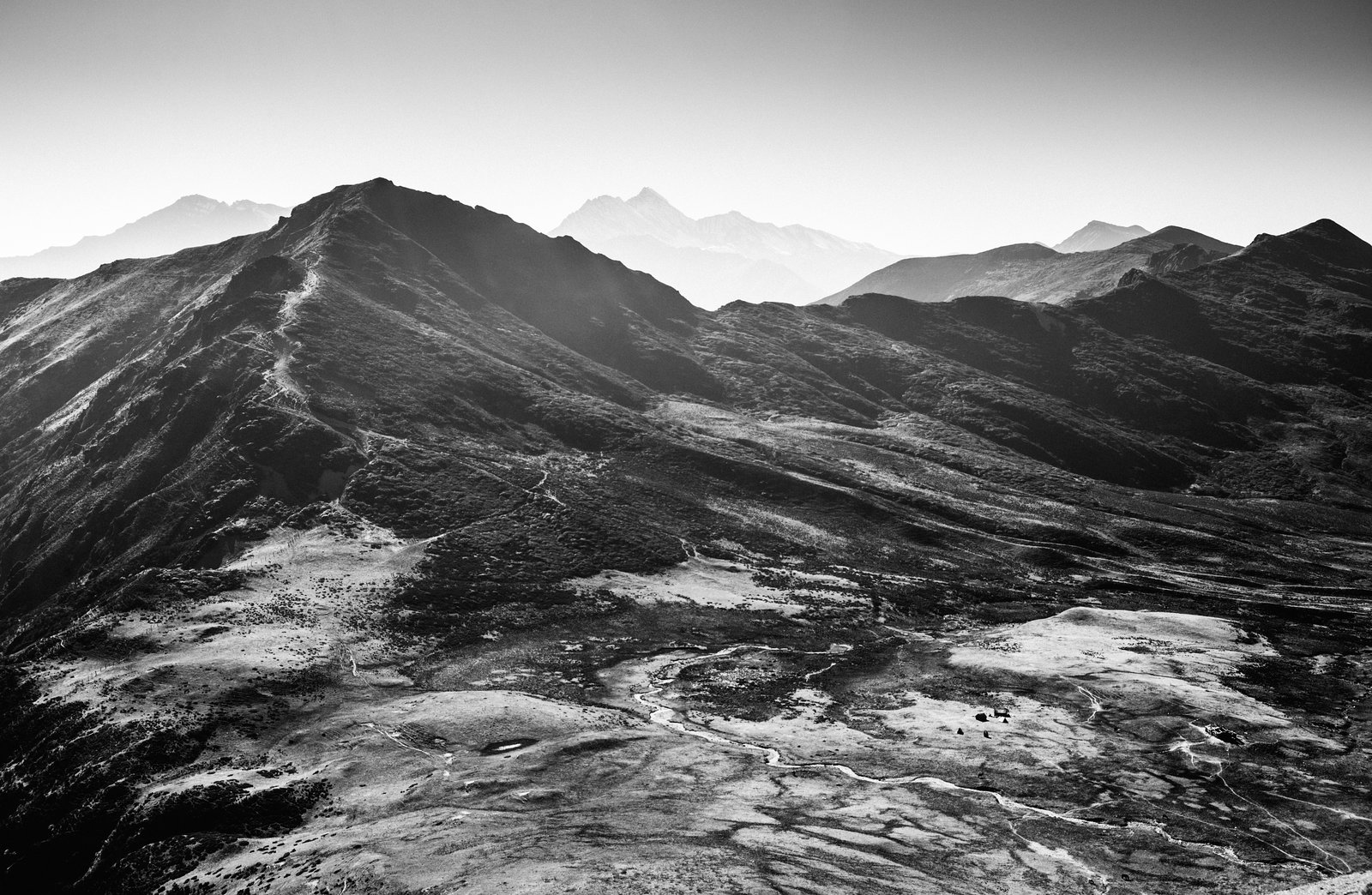 Powerful landscapes of South Himalaya
