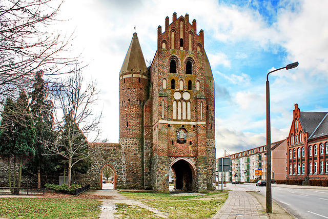 Friedland, Anklamer Tor (Feldseite)