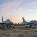 Sunset F-16s