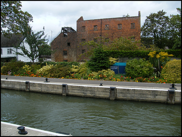 old mill by the lock