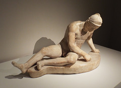 Marble Dying Gaul in the Metropolitan Museum of Art, July 2016