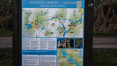 20190410 4708CPw [D~PM] Karte, Netzener See, Netzen, Kloster Lehnin