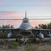 F-16 at Sunset