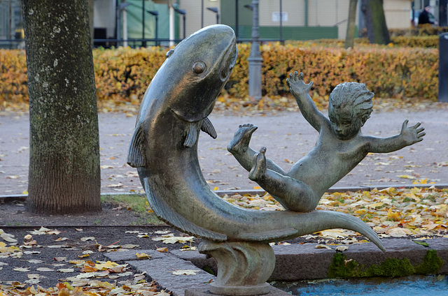 L'enfant et le poisson