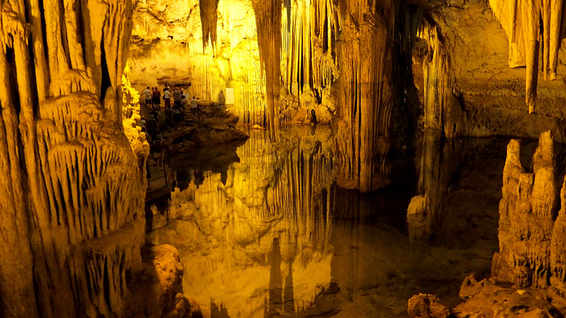 les grottes de neptune...