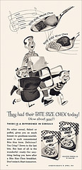 Chex Cereal Ad, 1954