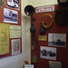 DSCF1385 Bus related display at Nidderdale Museum