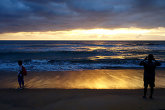 Sunset, Wadduwa, Sri Lanka