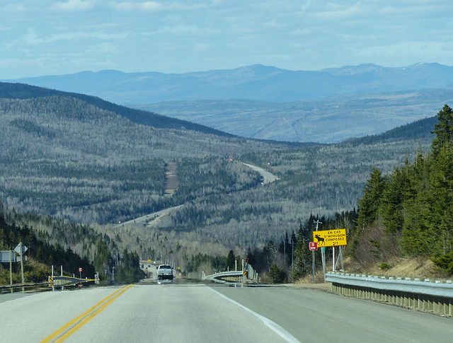 Day 5, driving east from Quebec City