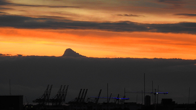 Ein Wolkenberg.