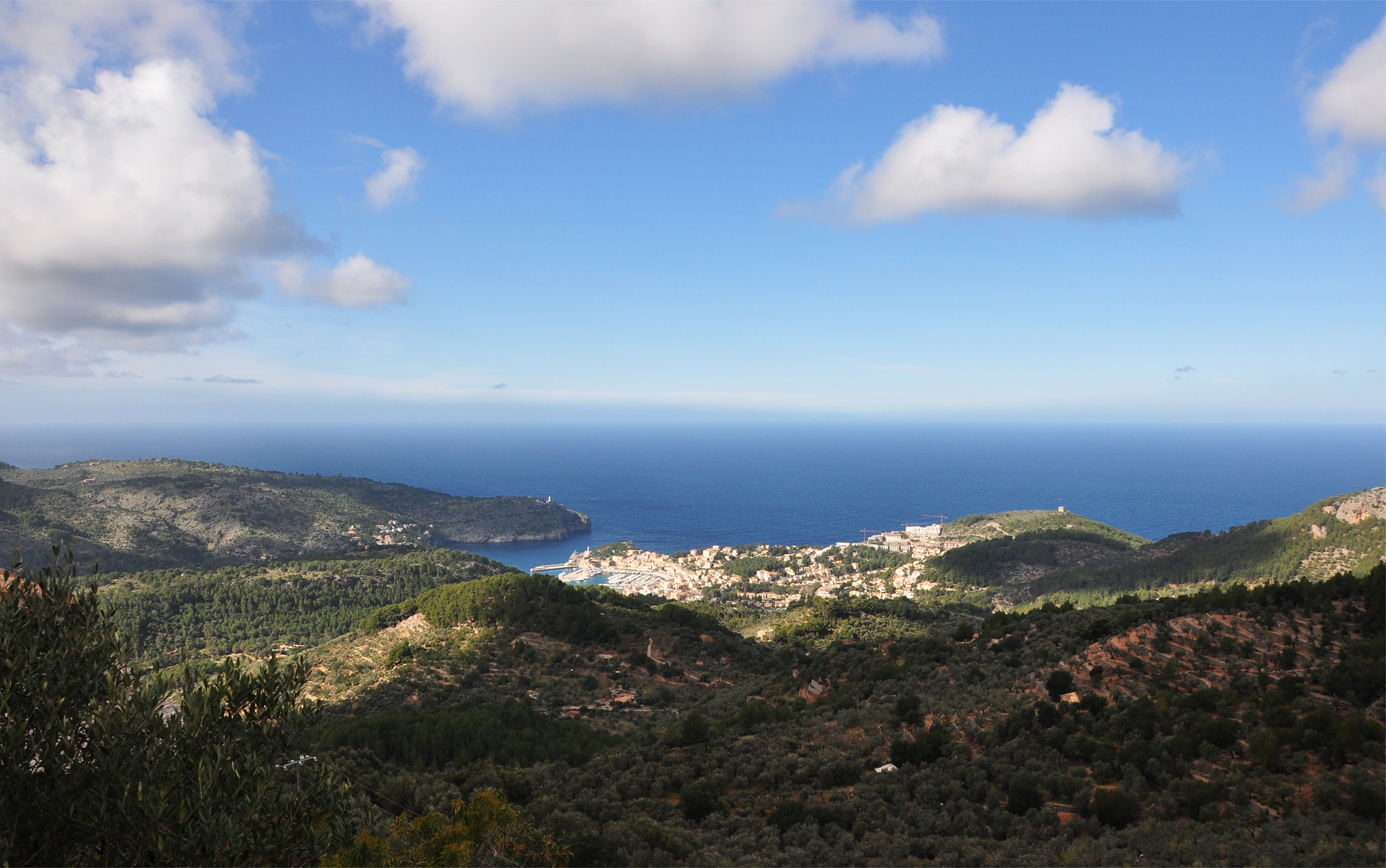 vistes a la badia de Port de Sóller  (© Buelipix)