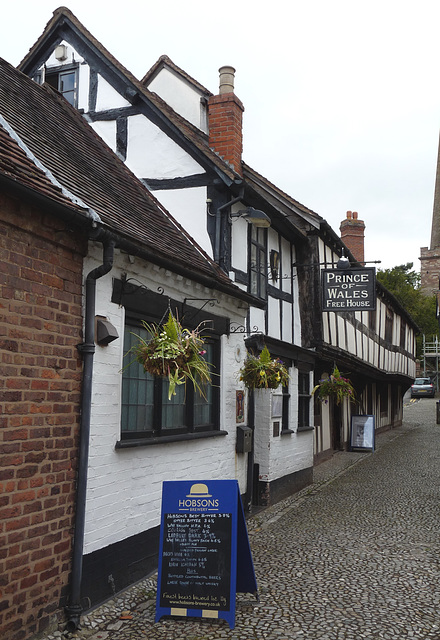 Ledbury- Church Lane and 'Prince of Wales' Pub