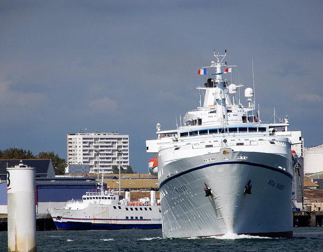 sortie de l'OCEAN MAJESTY